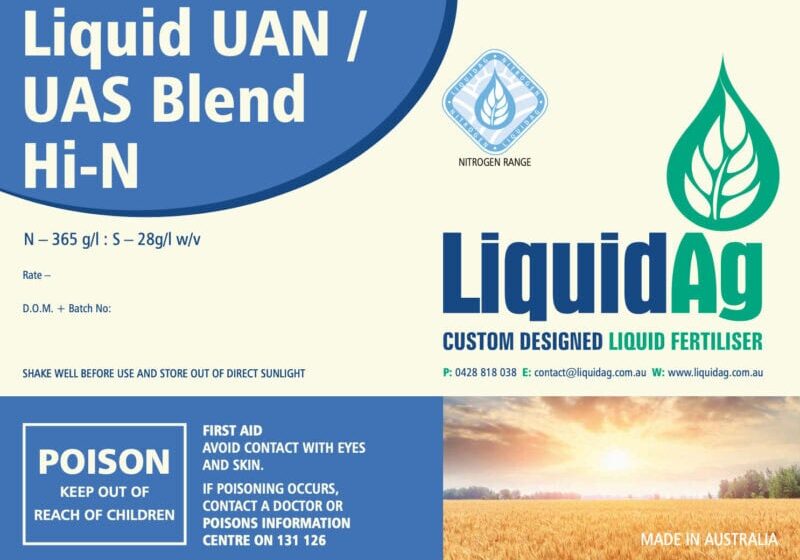 Liquid UAN UAS Blend Hi-N