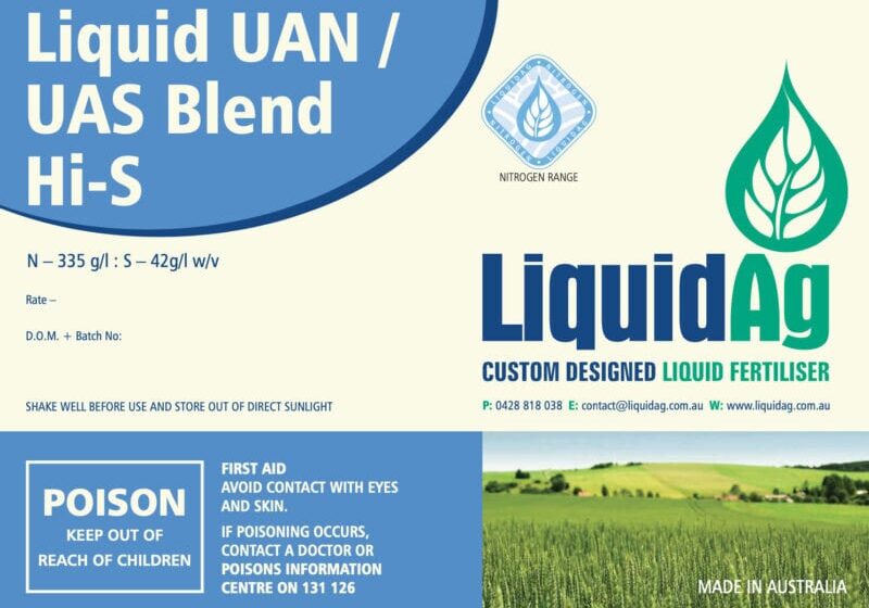 Liquid UAN UAS Blend Hi-S